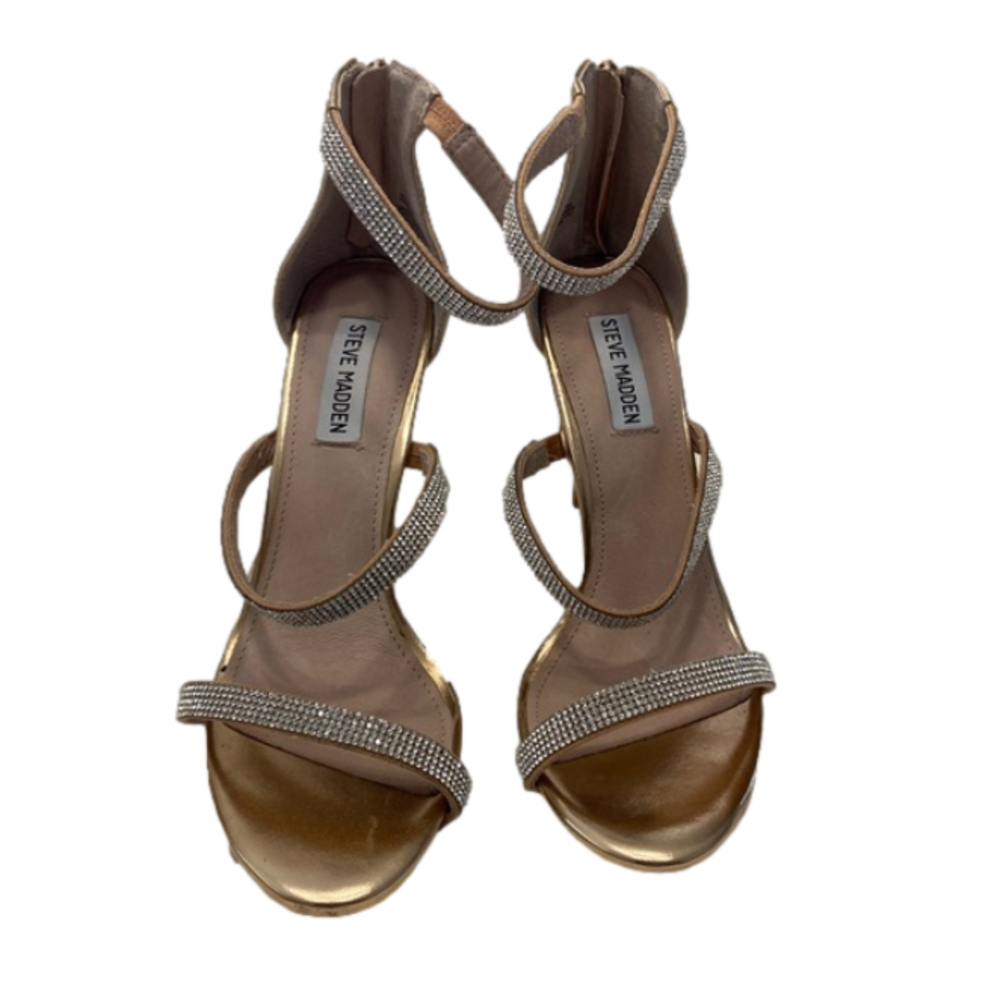 Steve Madden Rose Gold Smokin’ Sandals